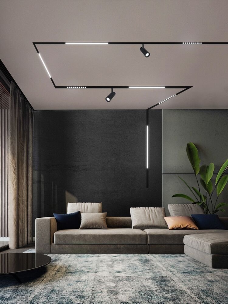 Round Shape Magnetic Track/Lights USE