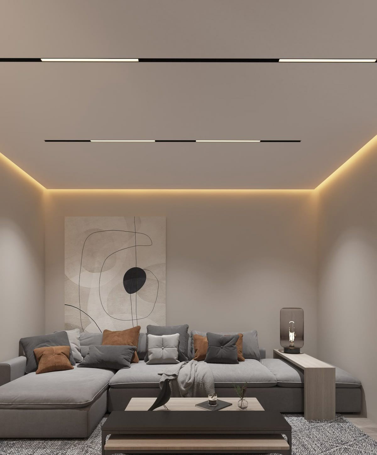 Round Shape Magnetic Track/Lights