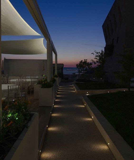 Outdoor Surface Step/Wall Light-use