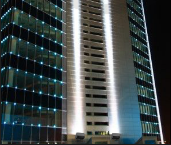 Outdoor Narrow Beam Uplighter-use