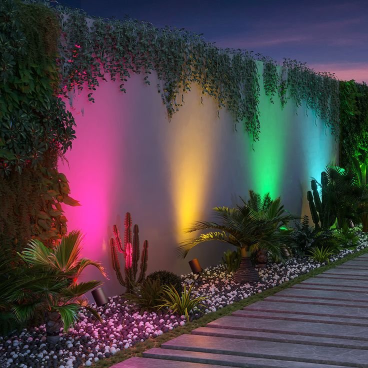 Outdoor Garden Spike Light-use